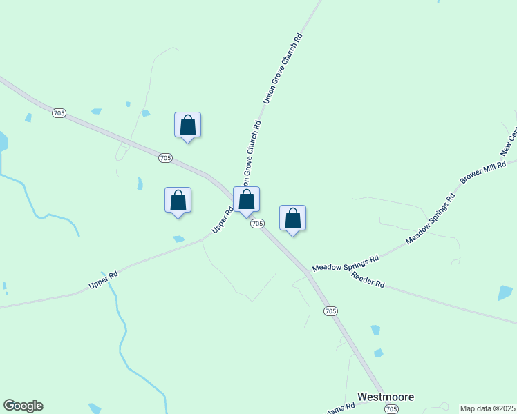 map of restaurants, bars, coffee shops, grocery stores, and more near 669 North Carolina 705 in Seagrove
