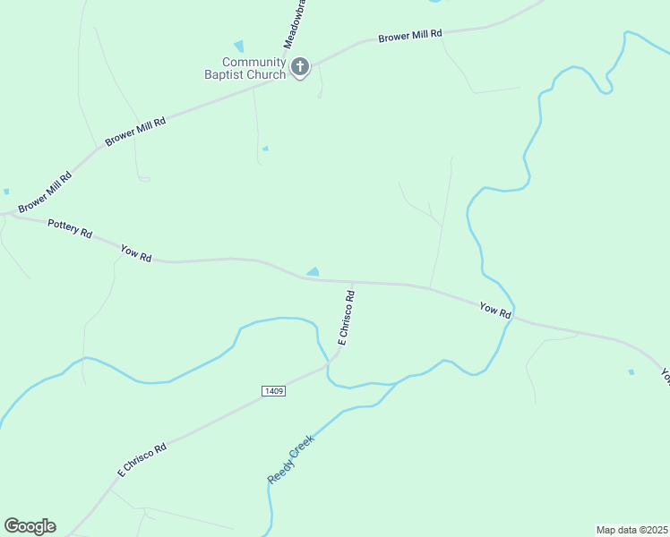 map of restaurants, bars, coffee shops, grocery stores, and more near 892 Yow Road in Seagrove