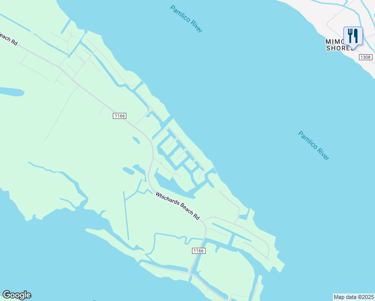 map of restaurants, bars, coffee shops, grocery stores, and more near in Chocowinity