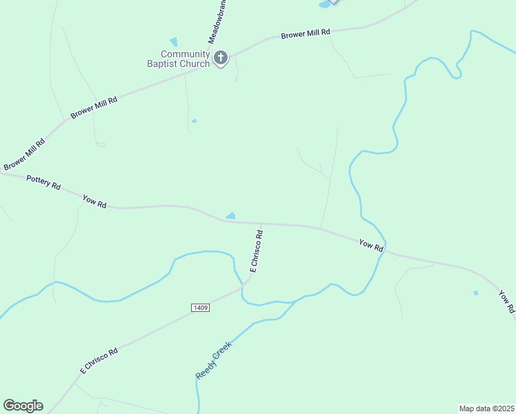 map of restaurants, bars, coffee shops, grocery stores, and more near 892 Yow Road in Seagrove