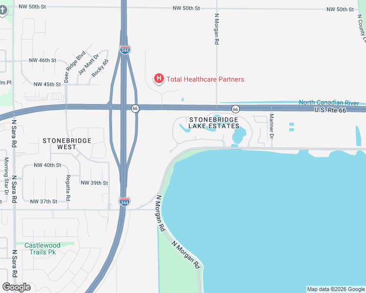 map of restaurants, bars, coffee shops, grocery stores, and more near 9840 Stonebridge Drive in Yukon