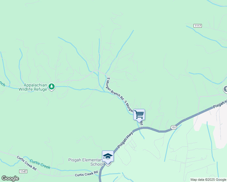 map of restaurants, bars, coffee shops, grocery stores, and more near 74 South Morgan Branch Road in Candler