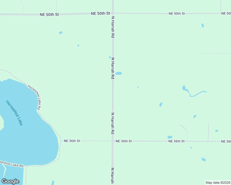 map of restaurants, bars, coffee shops, grocery stores, and more near 4688 North Harrah Road in Harrah