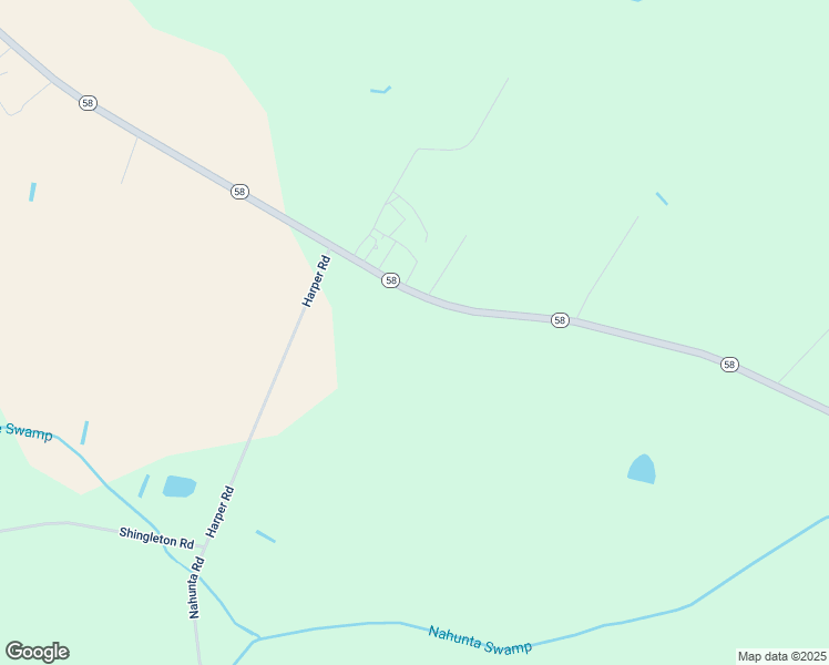 map of restaurants, bars, coffee shops, grocery stores, and more near 5775 North Carolina 58 in Stantonsburg