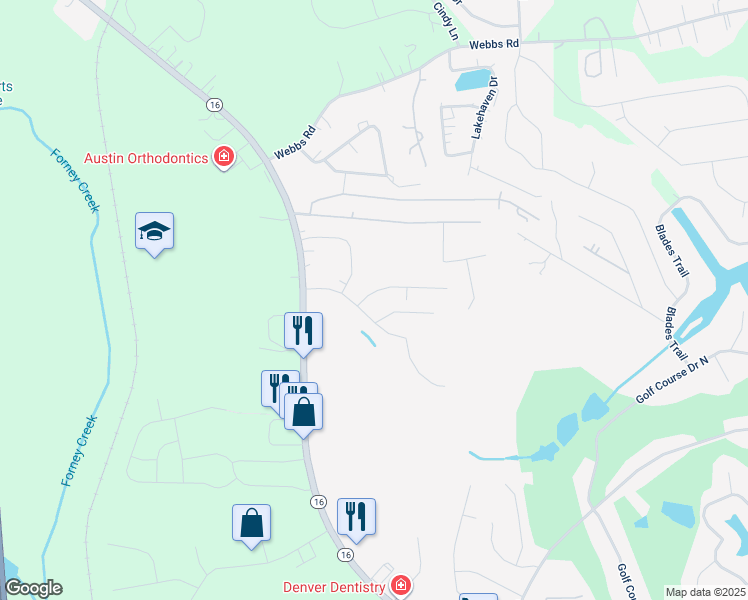 map of restaurants, bars, coffee shops, grocery stores, and more near 4468 Dover Court in Denver