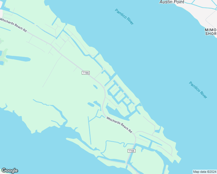 map of restaurants, bars, coffee shops, grocery stores, and more near 24 Portside Drive in Chocowinity