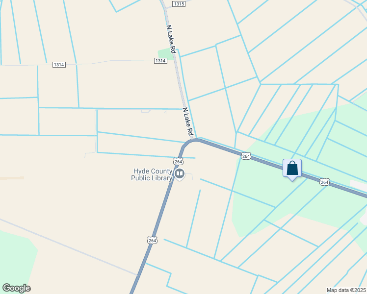 map of restaurants, bars, coffee shops, grocery stores, and more near U.S. 264 in Engelhard
