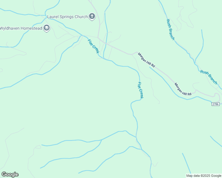 map of restaurants, bars, coffee shops, grocery stores, and more near 781 Morgan Hill Road in Black Mountain