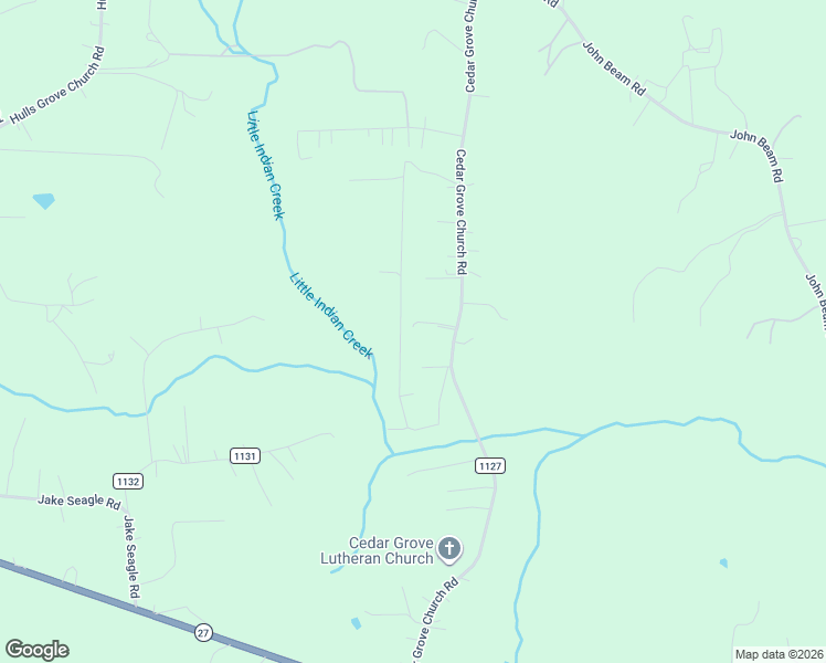 map of restaurants, bars, coffee shops, grocery stores, and more near 597 Cedar Grove Church Road in Vale