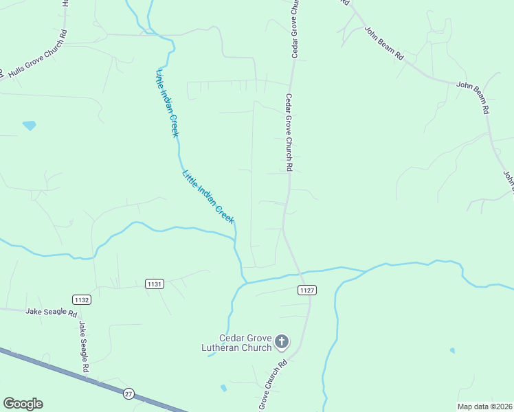 map of restaurants, bars, coffee shops, grocery stores, and more near 597 Cedar Grove Church Road in Vale