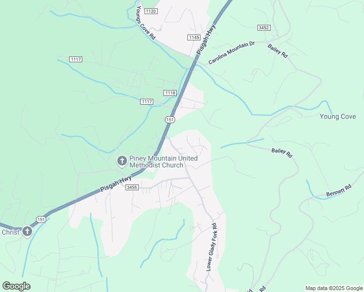 map of restaurants, bars, coffee shops, grocery stores, and more near 27 Lower Glady Fork Road in Candler