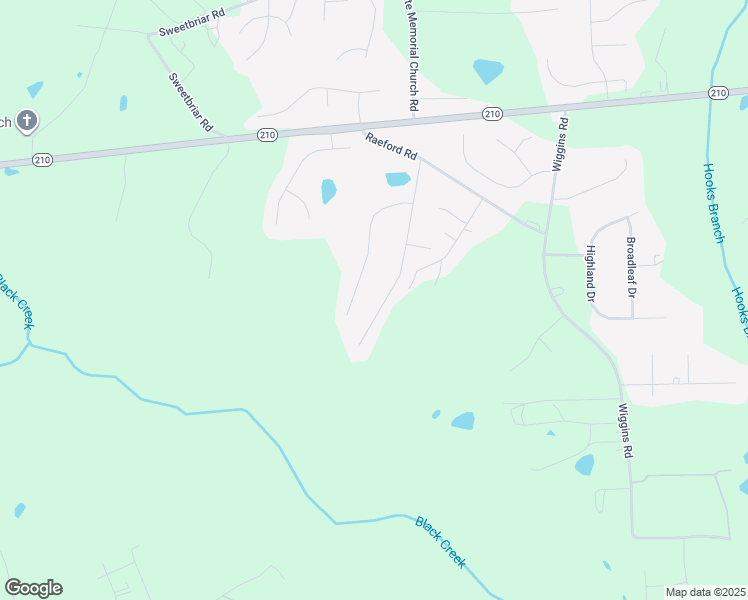 map of restaurants, bars, coffee shops, grocery stores, and more near 376 Cabin Grove Court in Angier