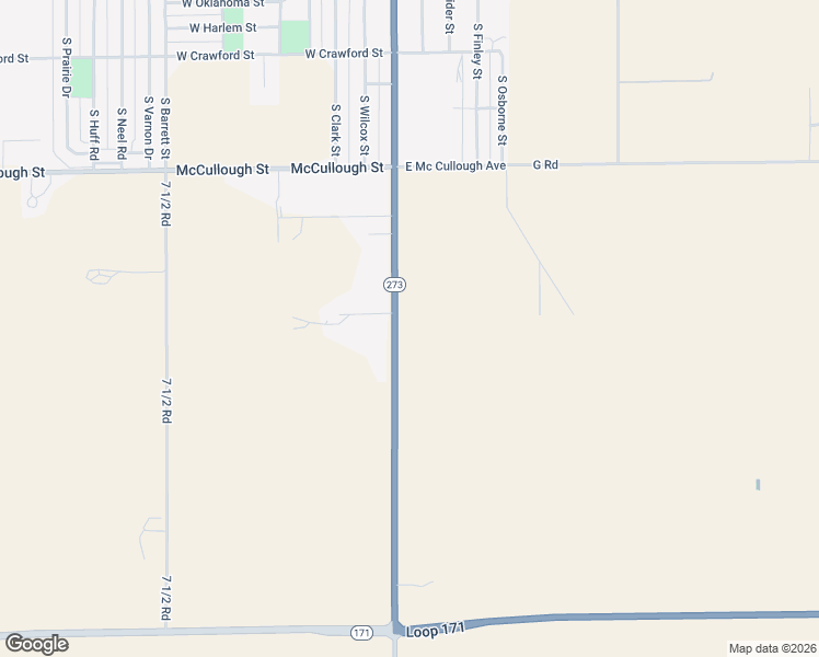 map of restaurants, bars, coffee shops, grocery stores, and more near 1419 South Barnes Street in Pampa