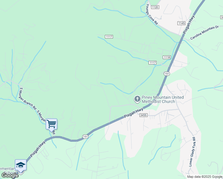 map of restaurants, bars, coffee shops, grocery stores, and more near 99999 Parler-Woods Hollow in Candler