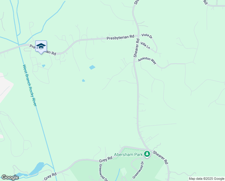 map of restaurants, bars, coffee shops, grocery stores, and more near 175 Pruitt Farm Lane in Davidson
