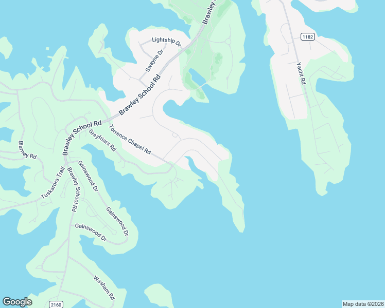 map of restaurants, bars, coffee shops, grocery stores, and more near 252 Greyfriars Road in Mooresville