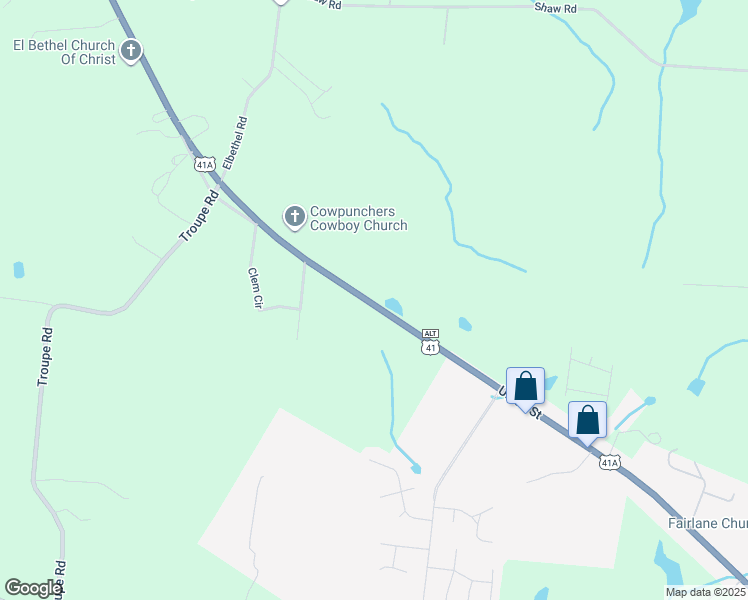 map of restaurants, bars, coffee shops, grocery stores, and more near 1535 U.S. 41A in Shelbyville