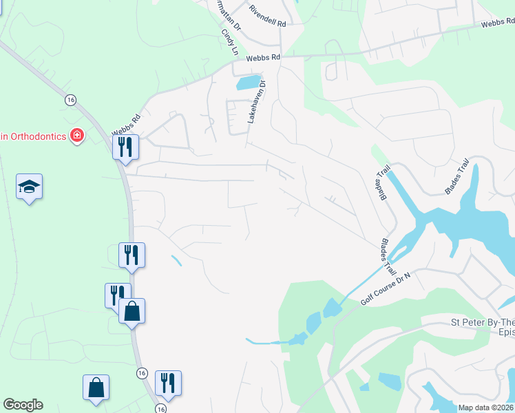 map of restaurants, bars, coffee shops, grocery stores, and more near 7668 Sarah Drive in Denver