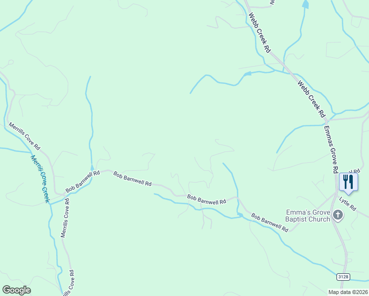 map of restaurants, bars, coffee shops, grocery stores, and more near 338 Bob Barnwell Road in Fletcher