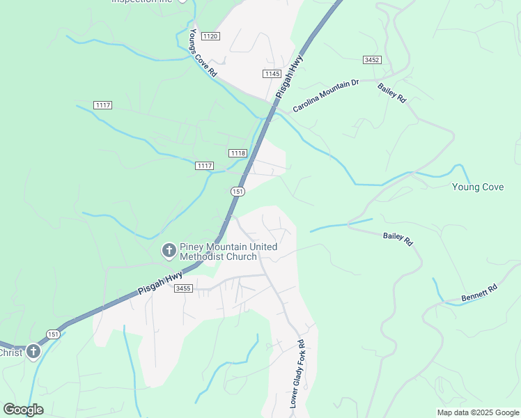 map of restaurants, bars, coffee shops, grocery stores, and more near 27 Lower Glady Fork Road in Candler