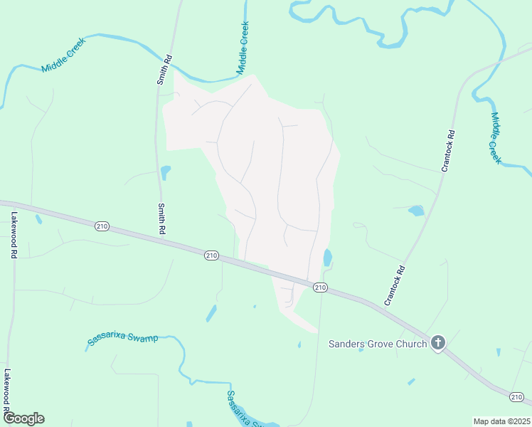 map of restaurants, bars, coffee shops, grocery stores, and more near 138 Carolina Oaks Avenue in Smithfield
