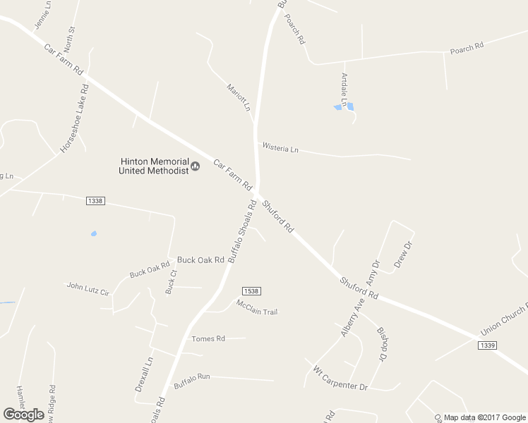 map of restaurants, bars, coffee shops, grocery stores, and more near 1824 Shuford Road in Lincolnton