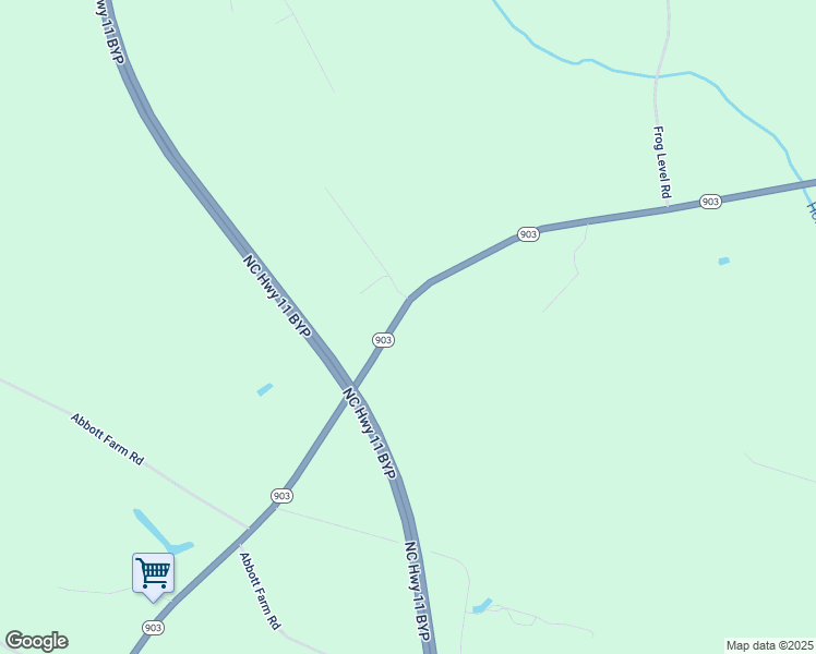 map of restaurants, bars, coffee shops, grocery stores, and more near 3733 North Carolina 903 in Winterville
