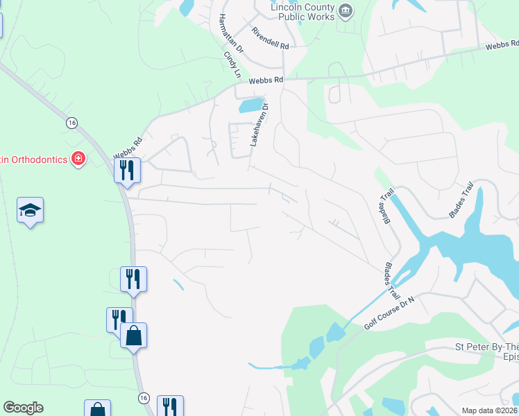 map of restaurants, bars, coffee shops, grocery stores, and more near 7668 Sarah Drive in Denver
