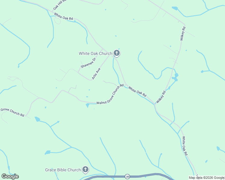 map of restaurants, bars, coffee shops, grocery stores, and more near 2237 Walnut Grove Church Road in Dayton