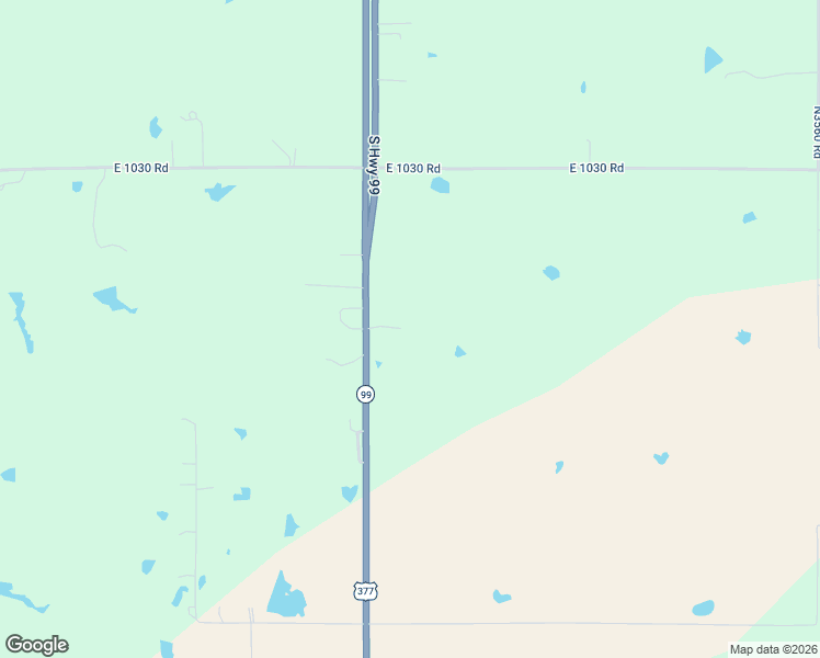 map of restaurants, bars, coffee shops, grocery stores, and more near 103352 Oklahoma 99 in Prague