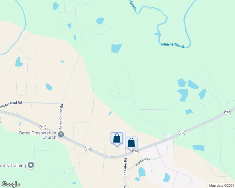 map of restaurants, bars, coffee shops, grocery stores, and more near 33 Chaucer Place in Four Oaks