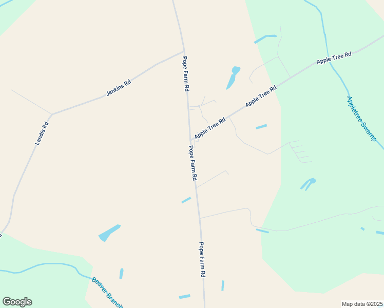 map of restaurants, bars, coffee shops, grocery stores, and more near Pope Farm Road in Snow Hill