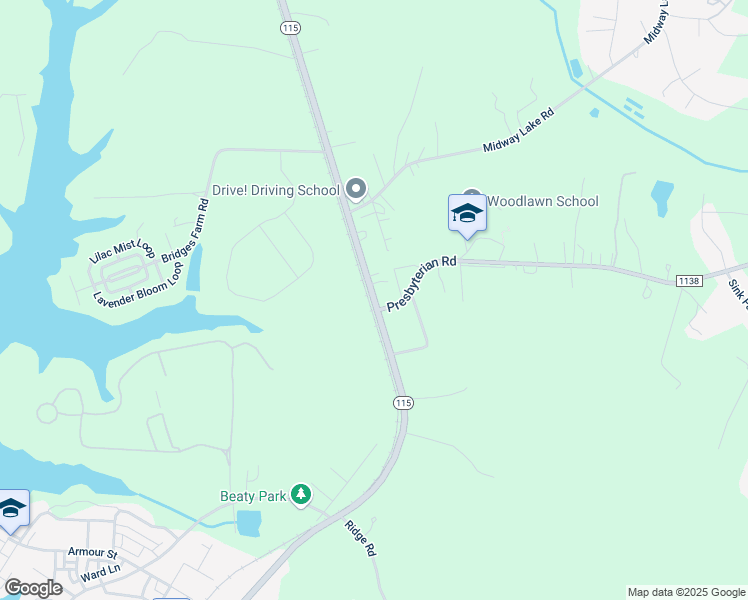 map of restaurants, bars, coffee shops, grocery stores, and more near 1983 Mecklenburg Highway in Mooresville