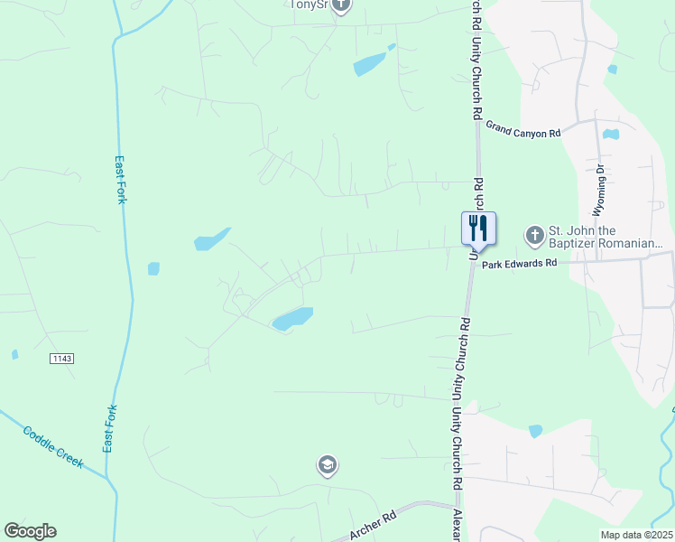 map of restaurants, bars, coffee shops, grocery stores, and more near Dogwood Drive in Kannapolis