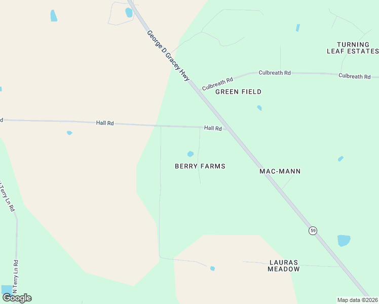 map of restaurants, bars, coffee shops, grocery stores, and more near 151 Blackberry Lane in Covington