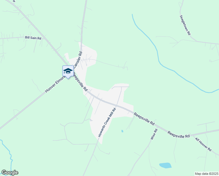map of restaurants, bars, coffee shops, grocery stores, and more near Bonnie Brook Court in Lincoln County