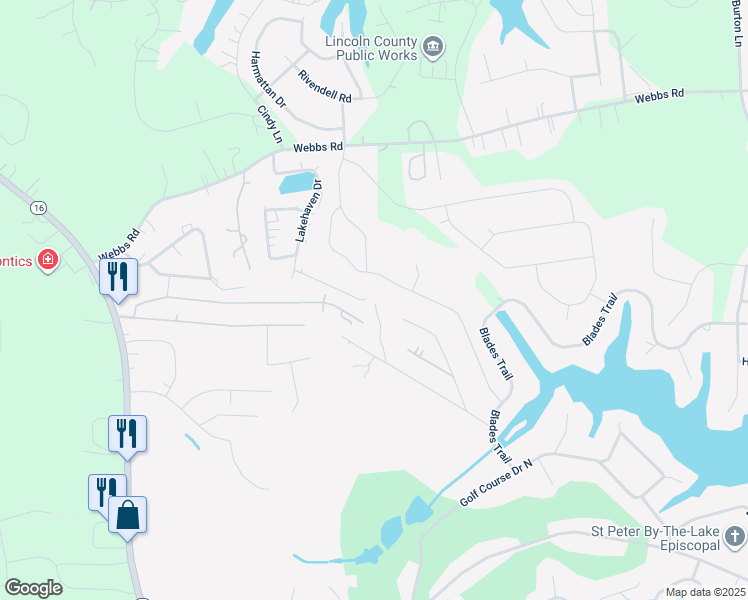 map of restaurants, bars, coffee shops, grocery stores, and more near Red Robin Trail in Denver