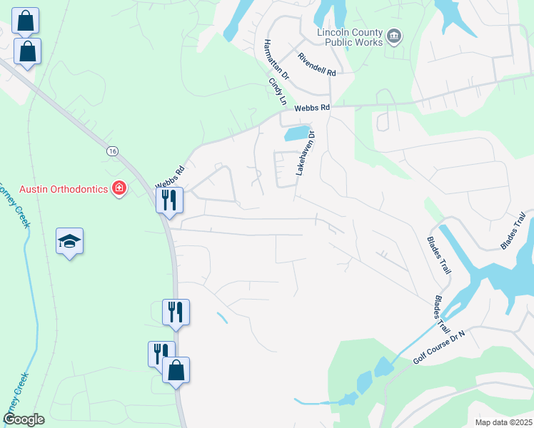 map of restaurants, bars, coffee shops, grocery stores, and more near 7563 Katherine Drive in Denver