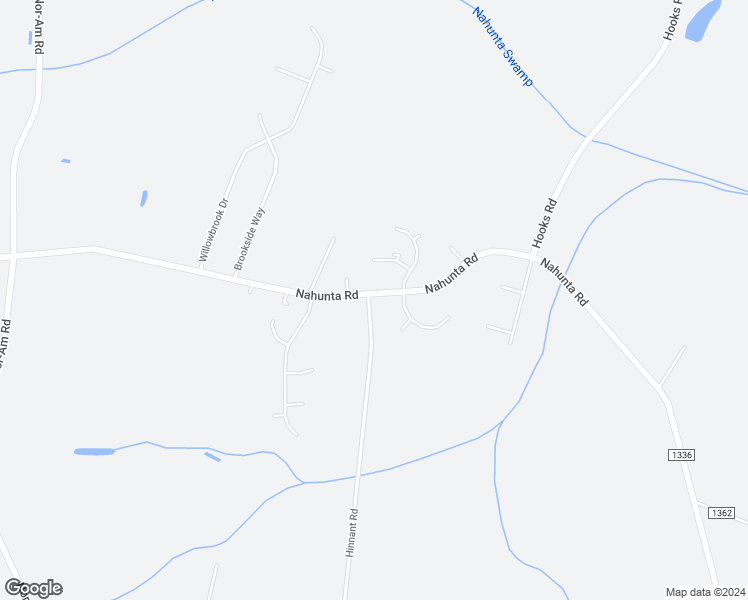 map of restaurants, bars, coffee shops, grocery stores, and more near 1971 Nahunta Road in Pikeville