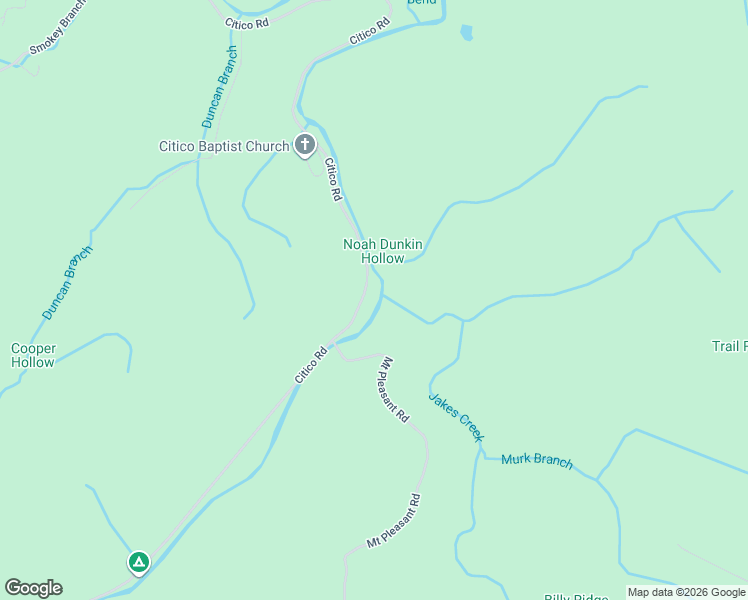 map of restaurants, bars, coffee shops, grocery stores, and more near 2255 Citico Road in Vonore