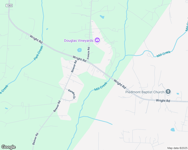 map of restaurants, bars, coffee shops, grocery stores, and more near 6571 Wright Road in Kannapolis