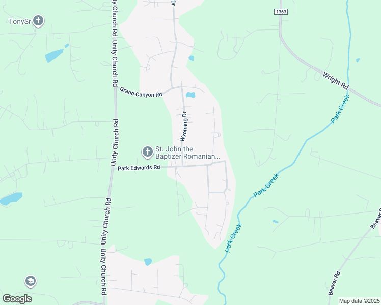 map of restaurants, bars, coffee shops, grocery stores, and more near 7878 Park Edwards Road in Kannapolis