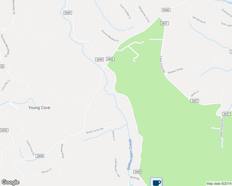 map of restaurants, bars, coffee shops, grocery stores, and more near 221 North Beaverdam Road in Candler