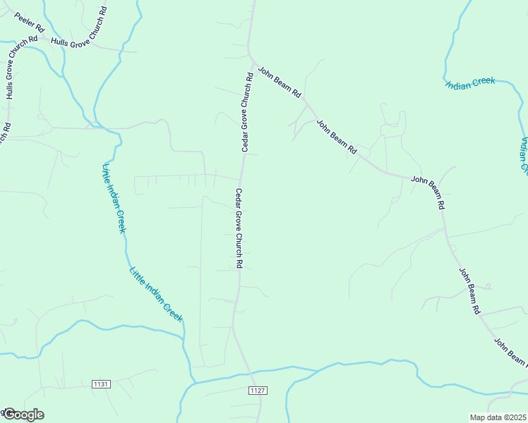 map of restaurants, bars, coffee shops, grocery stores, and more near 804 Cedar Grove Church Road in Vale
