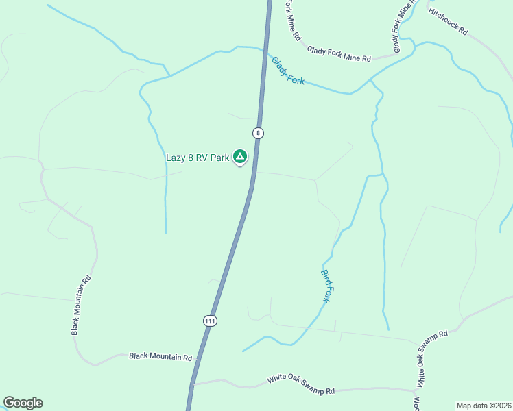 map of restaurants, bars, coffee shops, grocery stores, and more near 11556 Tennessee 8 in Dunlap