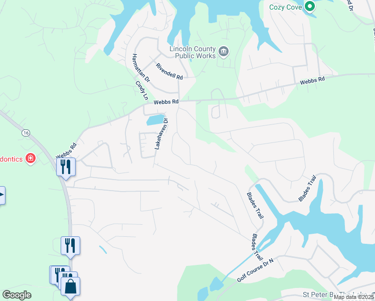 map of restaurants, bars, coffee shops, grocery stores, and more near 4245 Legacy Drive in Denver