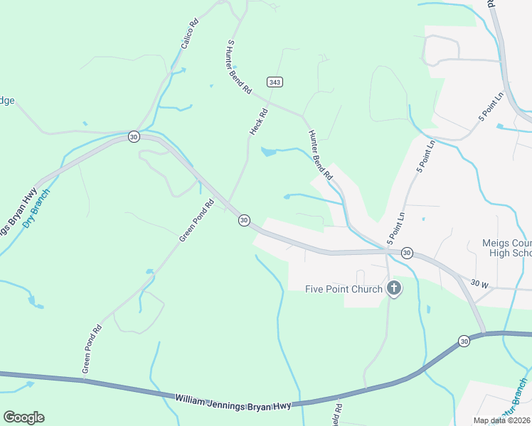 map of restaurants, bars, coffee shops, grocery stores, and more near 4655 Highway 30 in Decatur