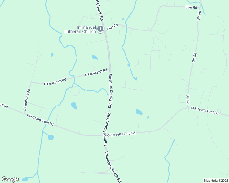 map of restaurants, bars, coffee shops, grocery stores, and more near 2375 Emanuel Church Road in Rockwell