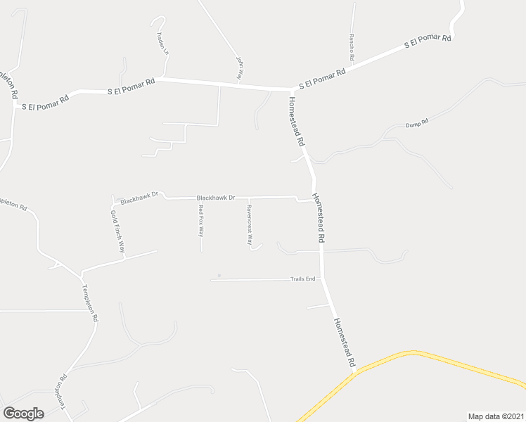 map of restaurants, bars, coffee shops, grocery stores, and more near 3575 Blackhawk Drive in Templeton