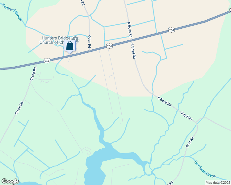 map of restaurants, bars, coffee shops, grocery stores, and more near 510 Hickory Point Road in Pinetown